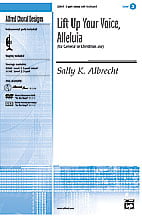 Lift up Your Voice, Alleluia Three-Part Mixed choral sheet music cover